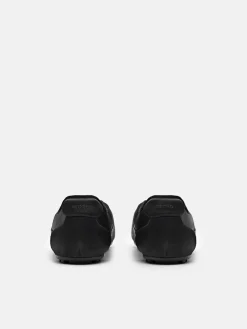 Eclipse Satin Sneakers - Black