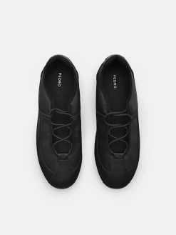 Eclipse Satin Sneakers - Black