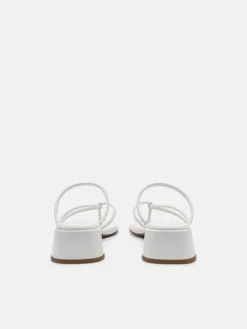 Effie Heel Sandals - Chalk