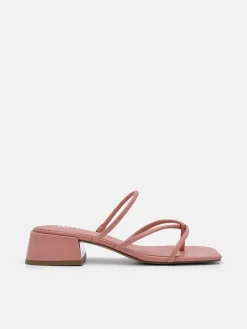 Effie Heel Sandals - Pink