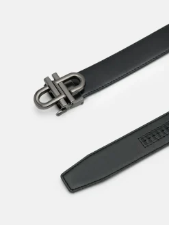 Embossed Automatic Belt - Black