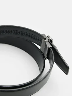 Embossed Automatic Belt - Black