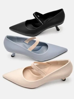 Eris Heel Pumps - Black