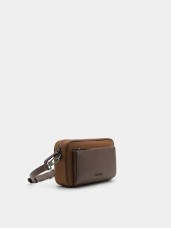 Evans Sling Pouch - Cognac Nylon