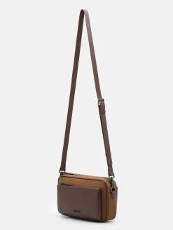 Evans Sling Pouch - Cognac Nylon