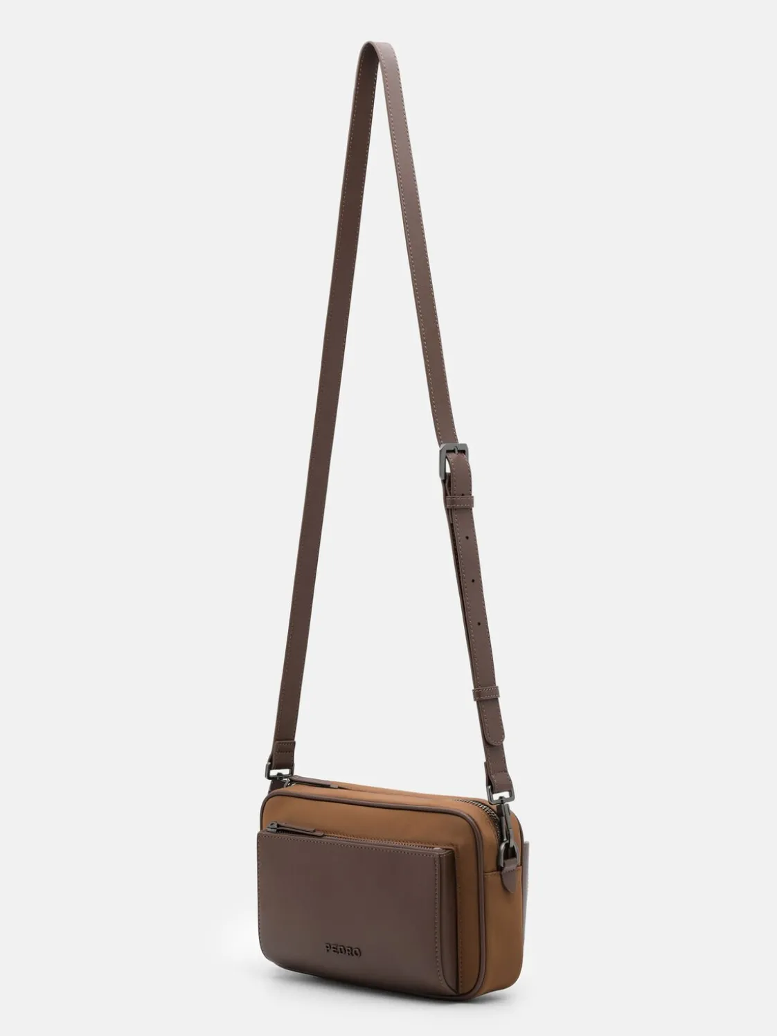 Evans Sling Pouch - Cognac Nylon