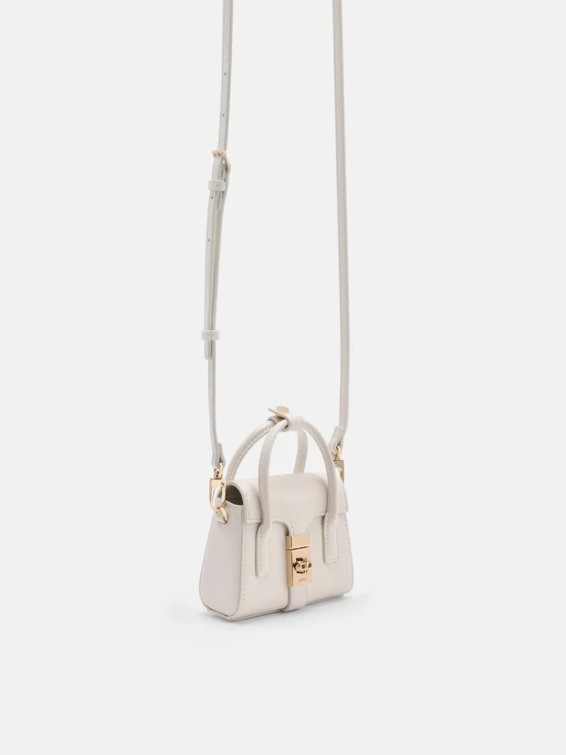 Farida Micro Pouch - Chalk