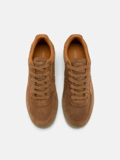 Fleet Suede Sneakers - Cognac