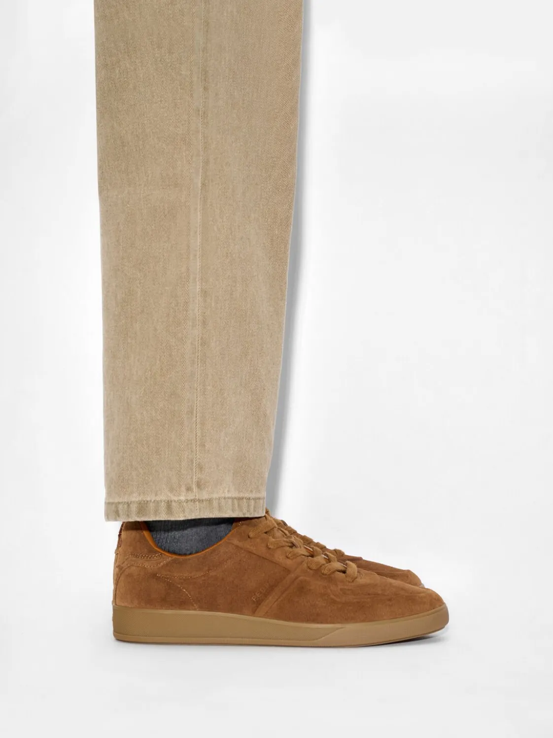 Fleet Suede Sneakers - Cognac