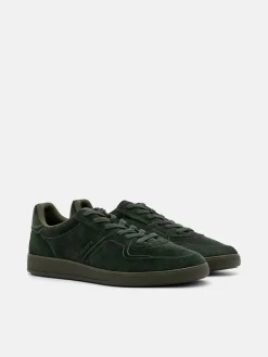 Fleet Suede Sneakers - Dark Green