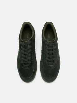 Fleet Suede Sneakers - Dark Green