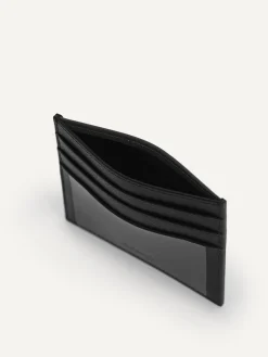 Full-Grain Leather Cardholder - Black