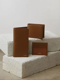 Full-Grain Leather Cardholder - Dark Brown