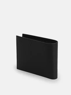 Full-Grain Leather Wallet with Insert - Black
