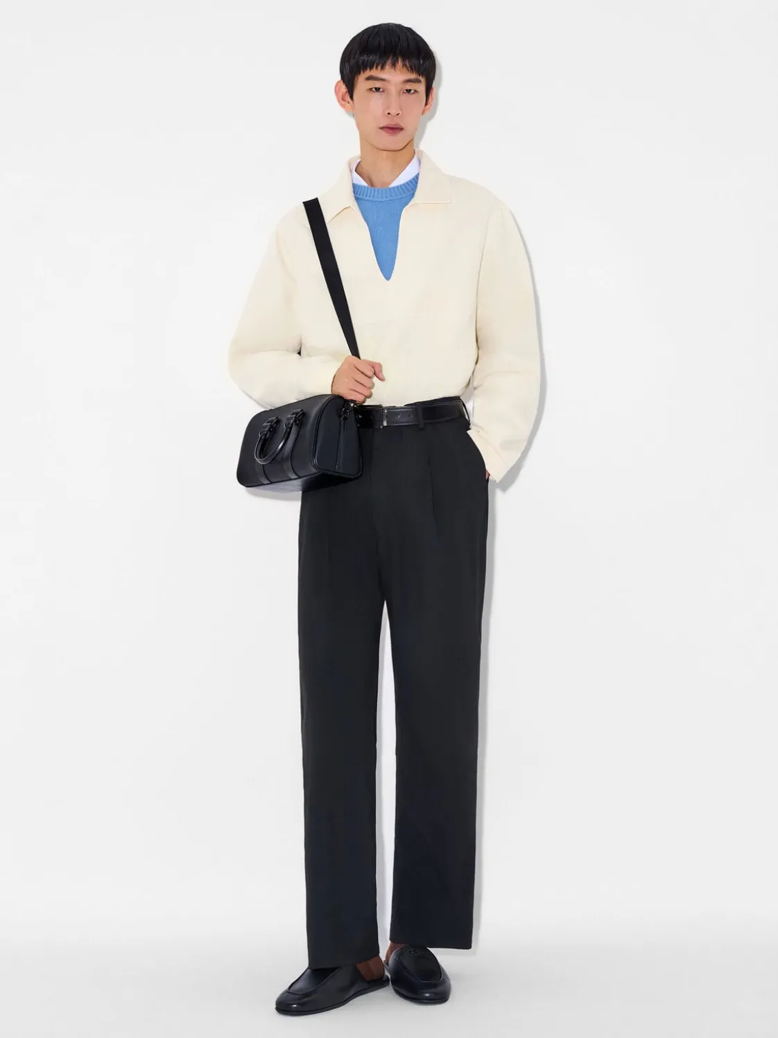 Gene Crossbody Bag - Black