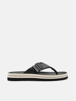 George Thong Sandals - Black