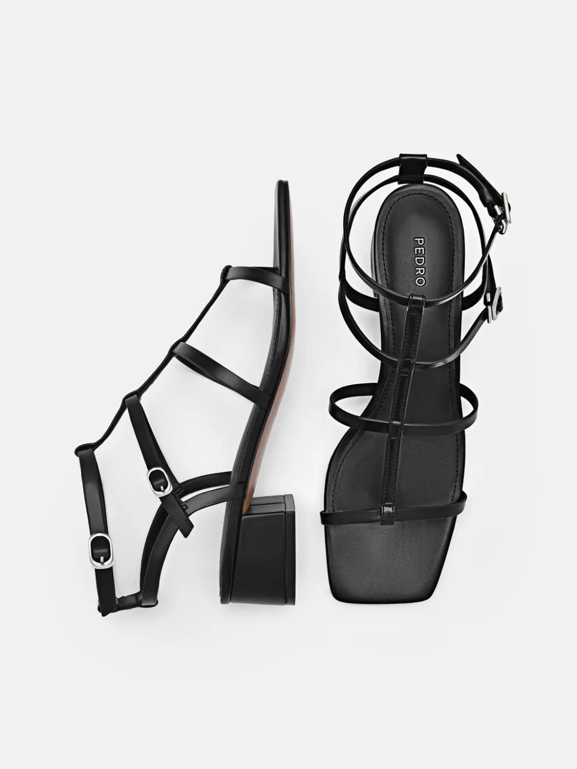 Gladiator Sandals - Black