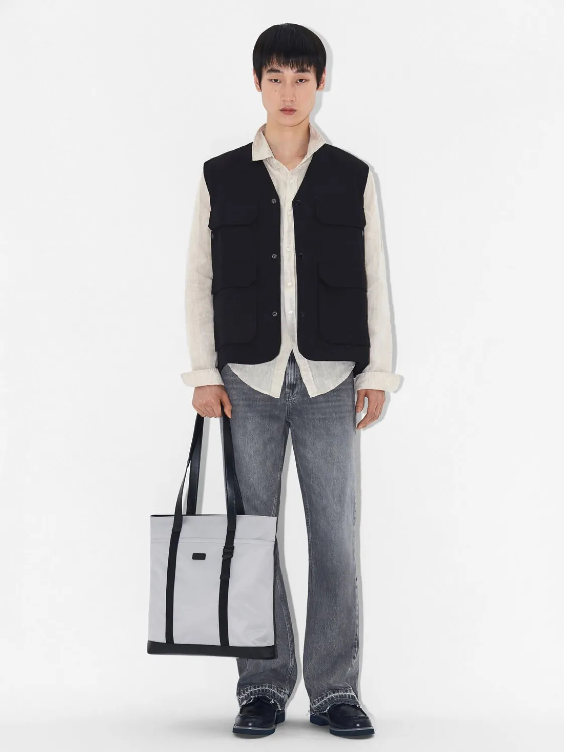 Hawke Tote Bag - Grey