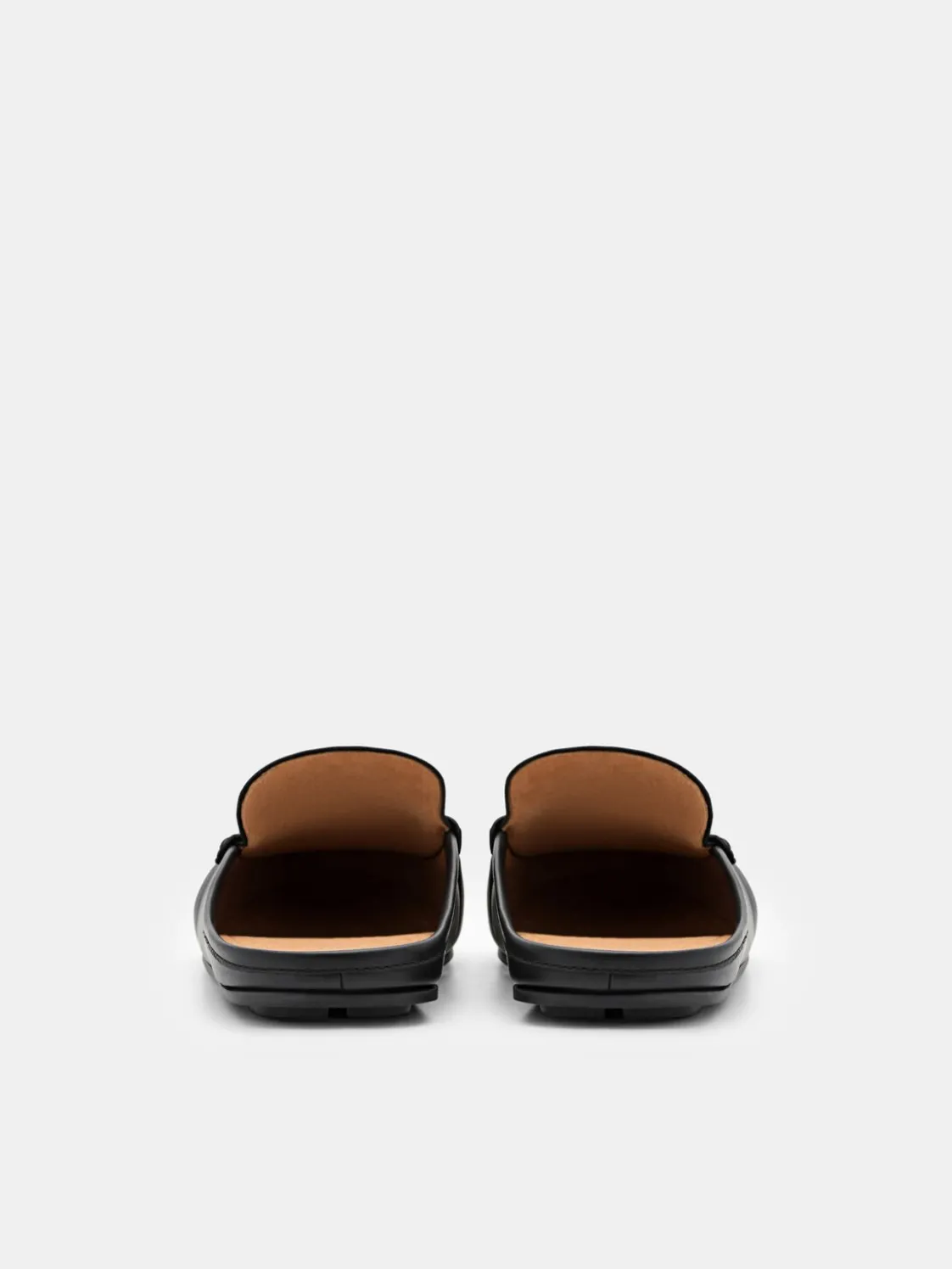 Hawser Leather Slip-On Driving Shoes - Black