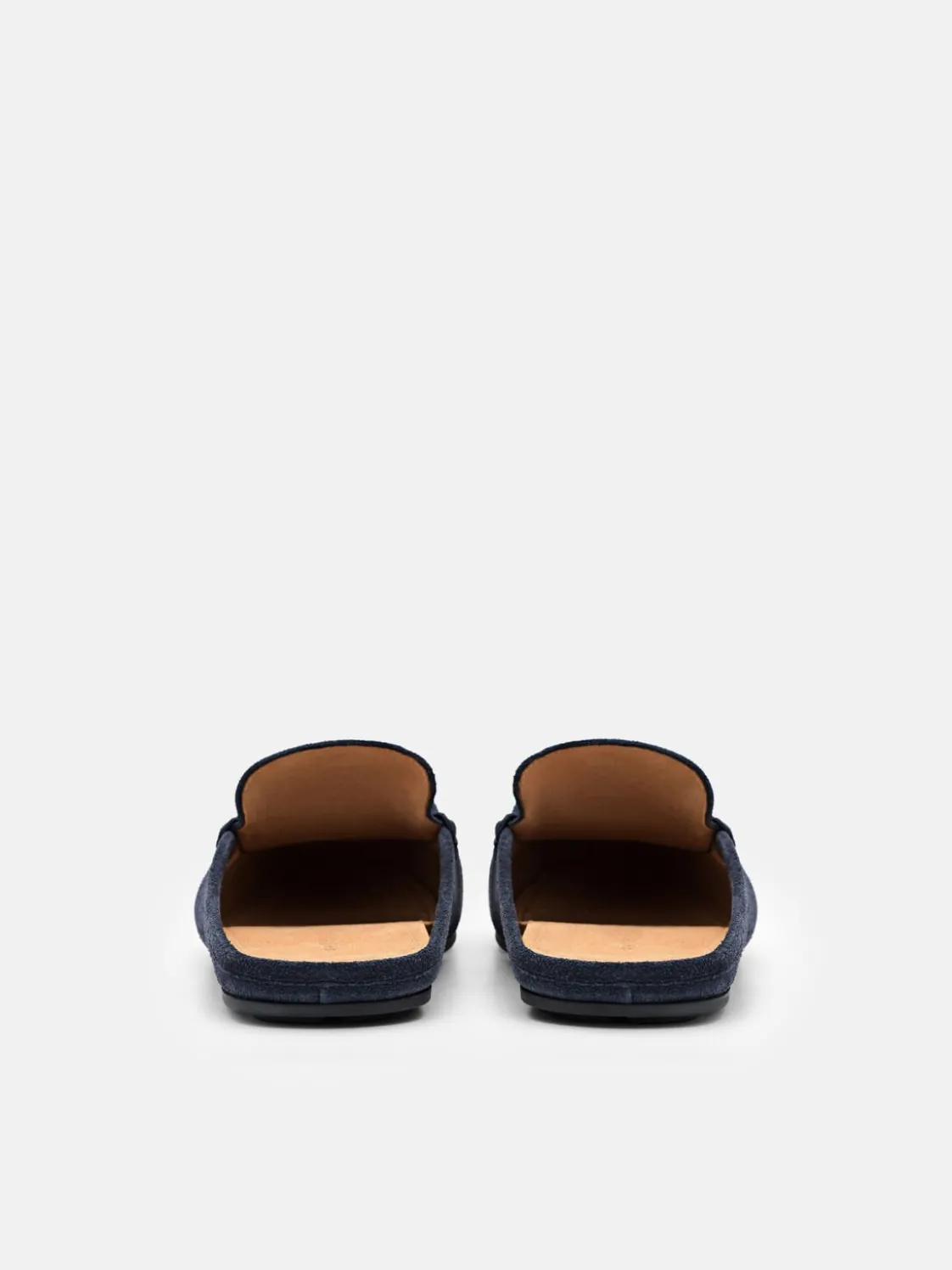 Hawser Leather Slip-On Driving Shoes - Navy