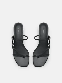 Heel Sandals - Black