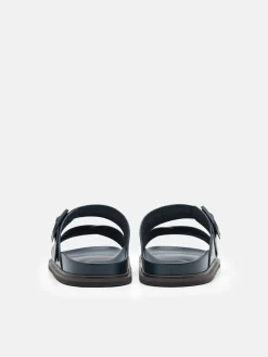 Helix Cross Sandals - Navy