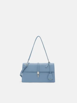 Hitch Flap Shoulder Bag - Slate Blue