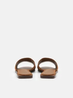Iza Suede Sandals - Cognac Suede