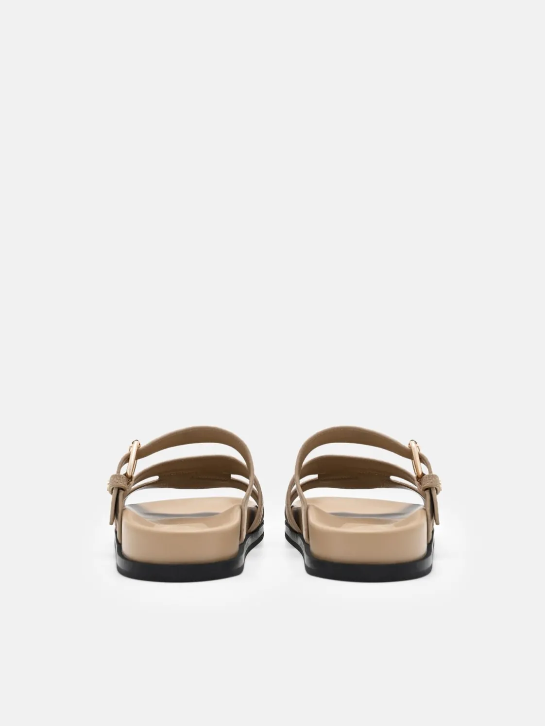 Iza Suede Sandals - Light Taupe