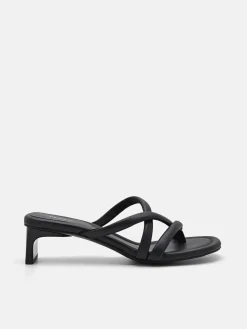 Izzie Heel Sandals - Black