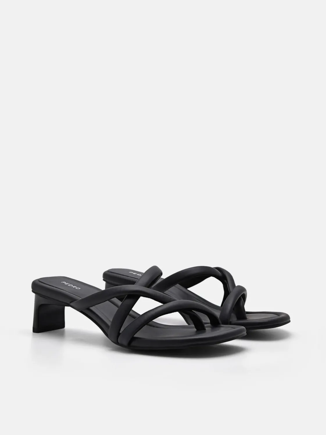 Izzie Heel Sandals - Black