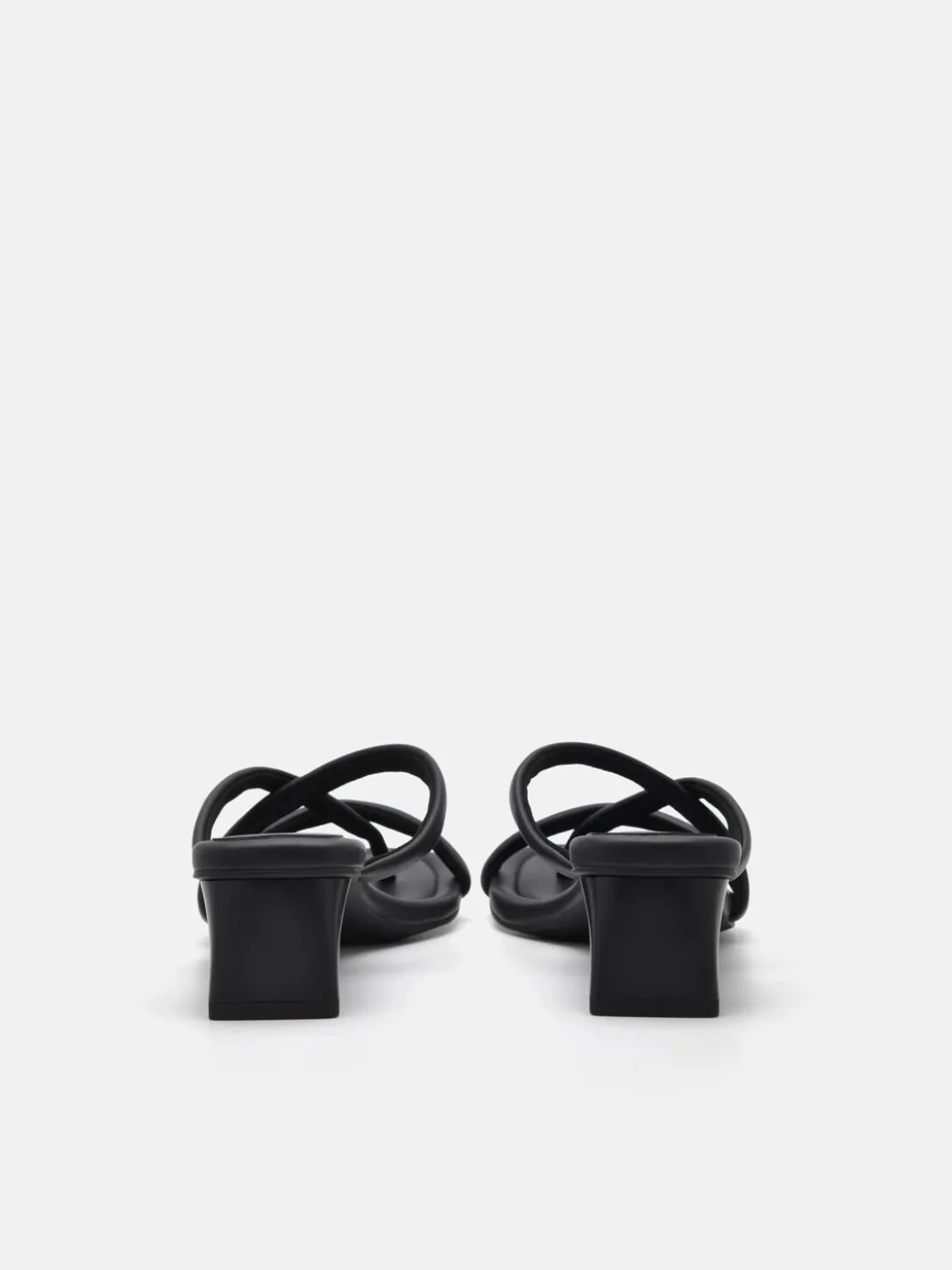 Izzie Heel Sandals - Black