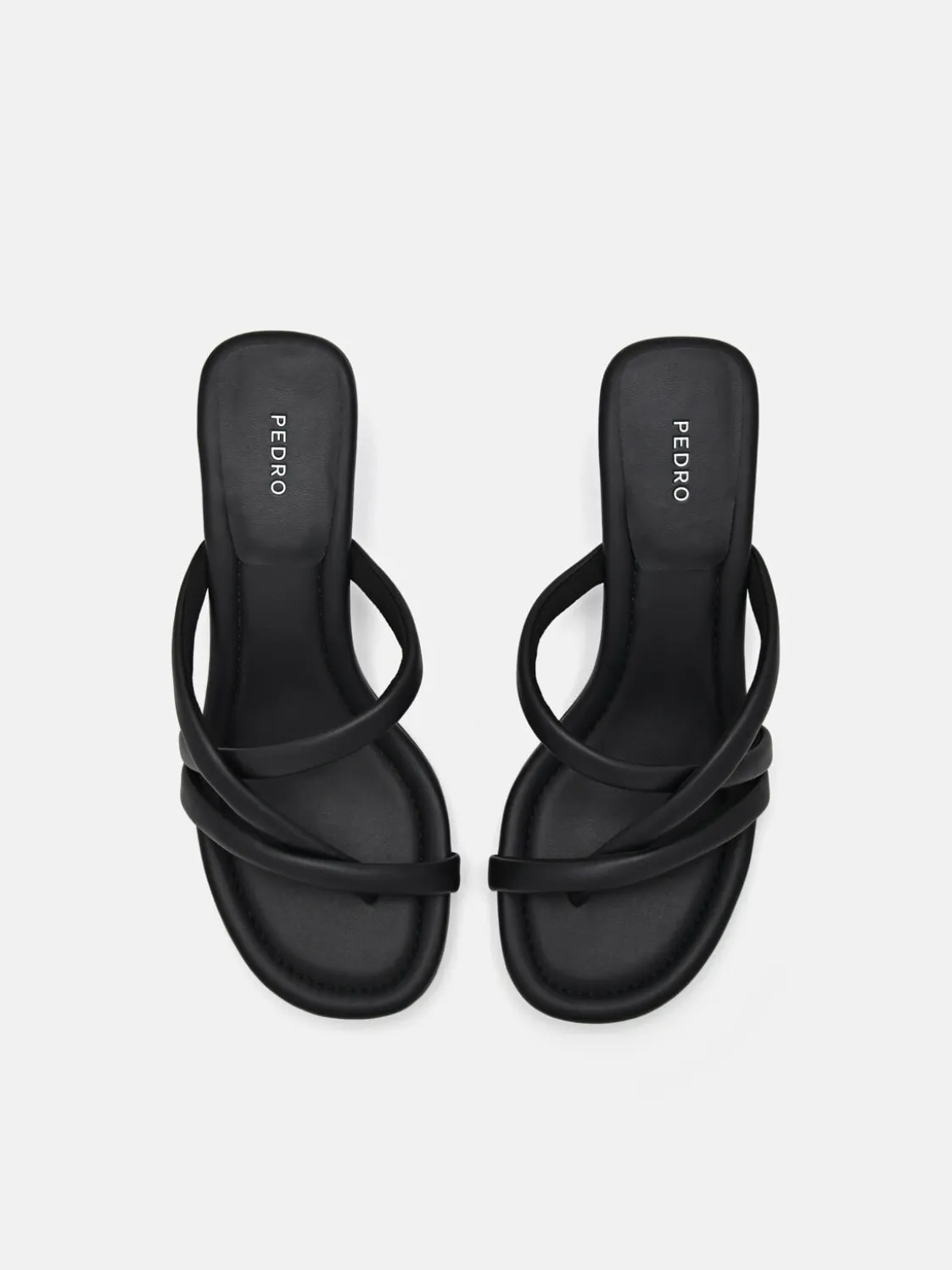 Izzie Heel Sandals - Black