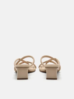 Izzie Heel Sandals - Sand