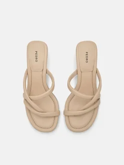 Izzie Heel Sandals - Sand