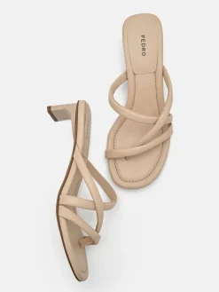 Izzie Heel Sandals - Sand