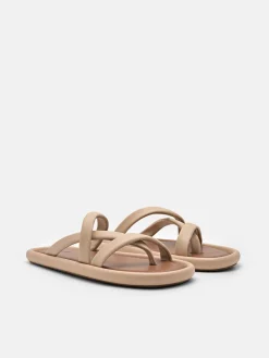 Izzie Strappy Sandals - Sand