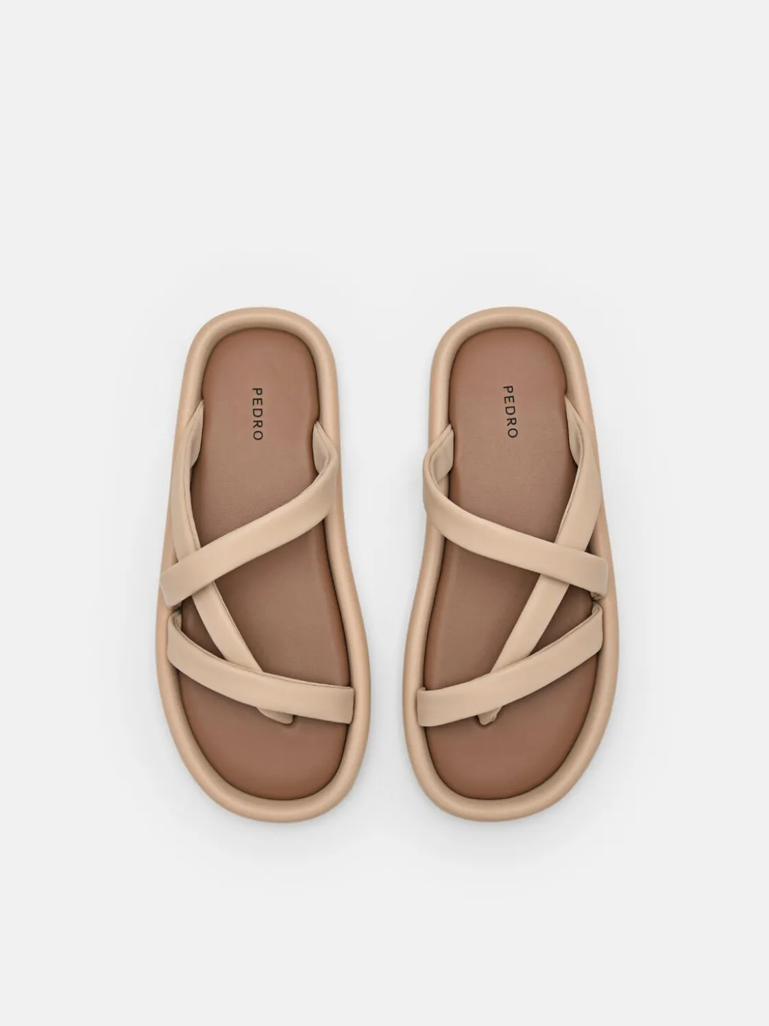 Izzie Strappy Sandals - Sand