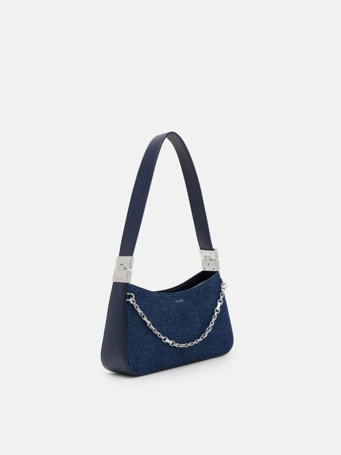 Jatte Denim Shoulder Bag - Blue Denim