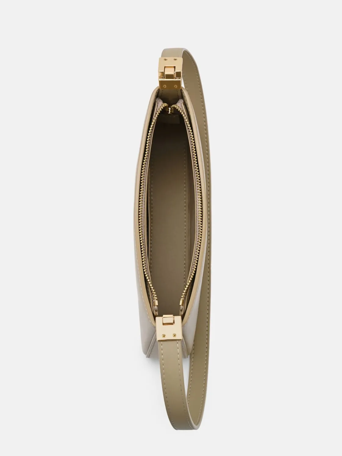 Jatte Leather Pouch - Olive