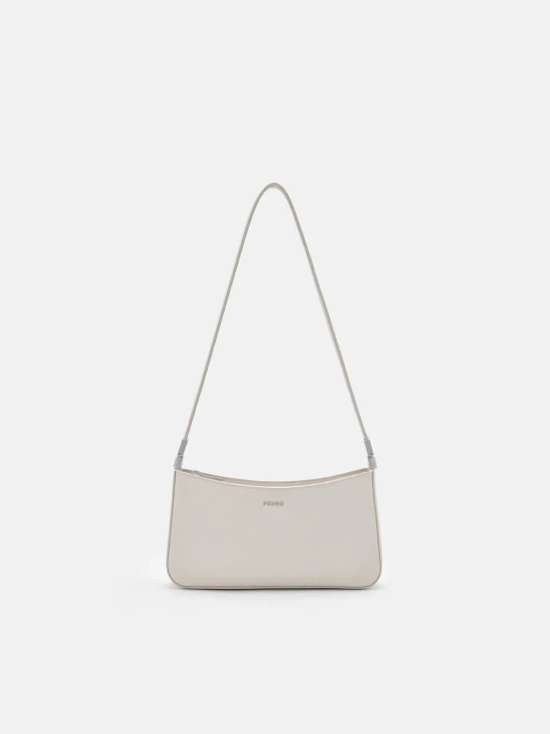 Jatte Leather Shoulder Bag - Chalk