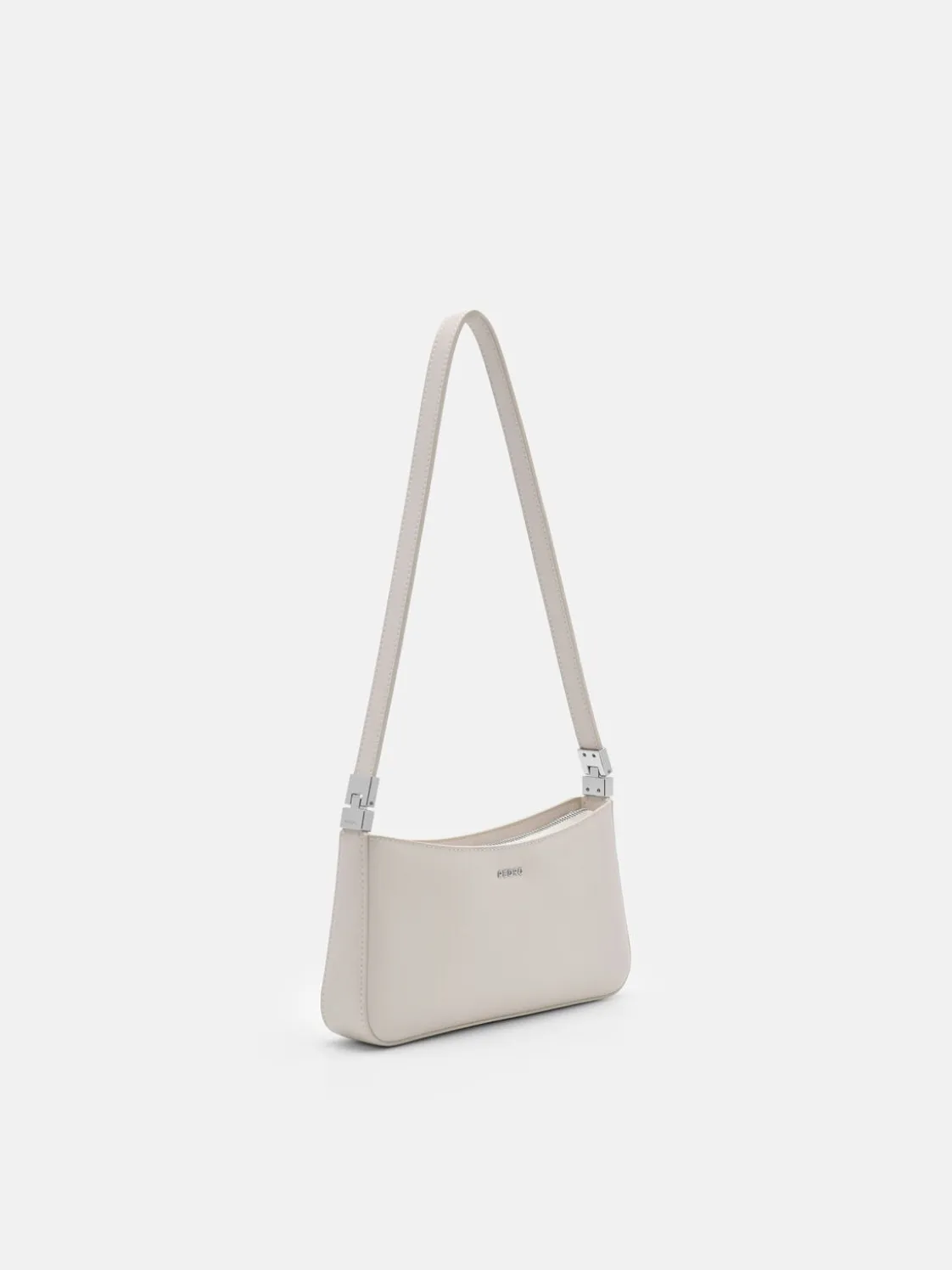 Jatte Leather Shoulder Bag - Chalk