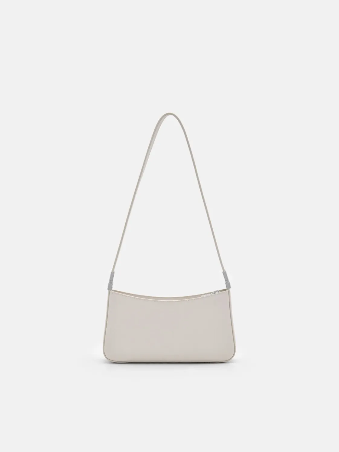Jatte Leather Shoulder Bag - Chalk