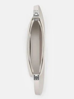 Jatte Leather Shoulder Bag - Chalk