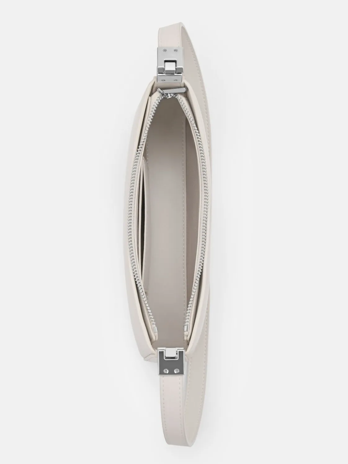 Jatte Leather Shoulder Bag - Chalk