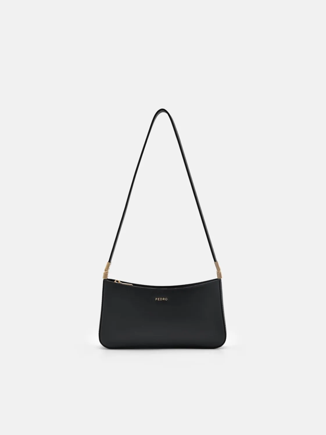 Jatte Leather Shoulder Bag - Black