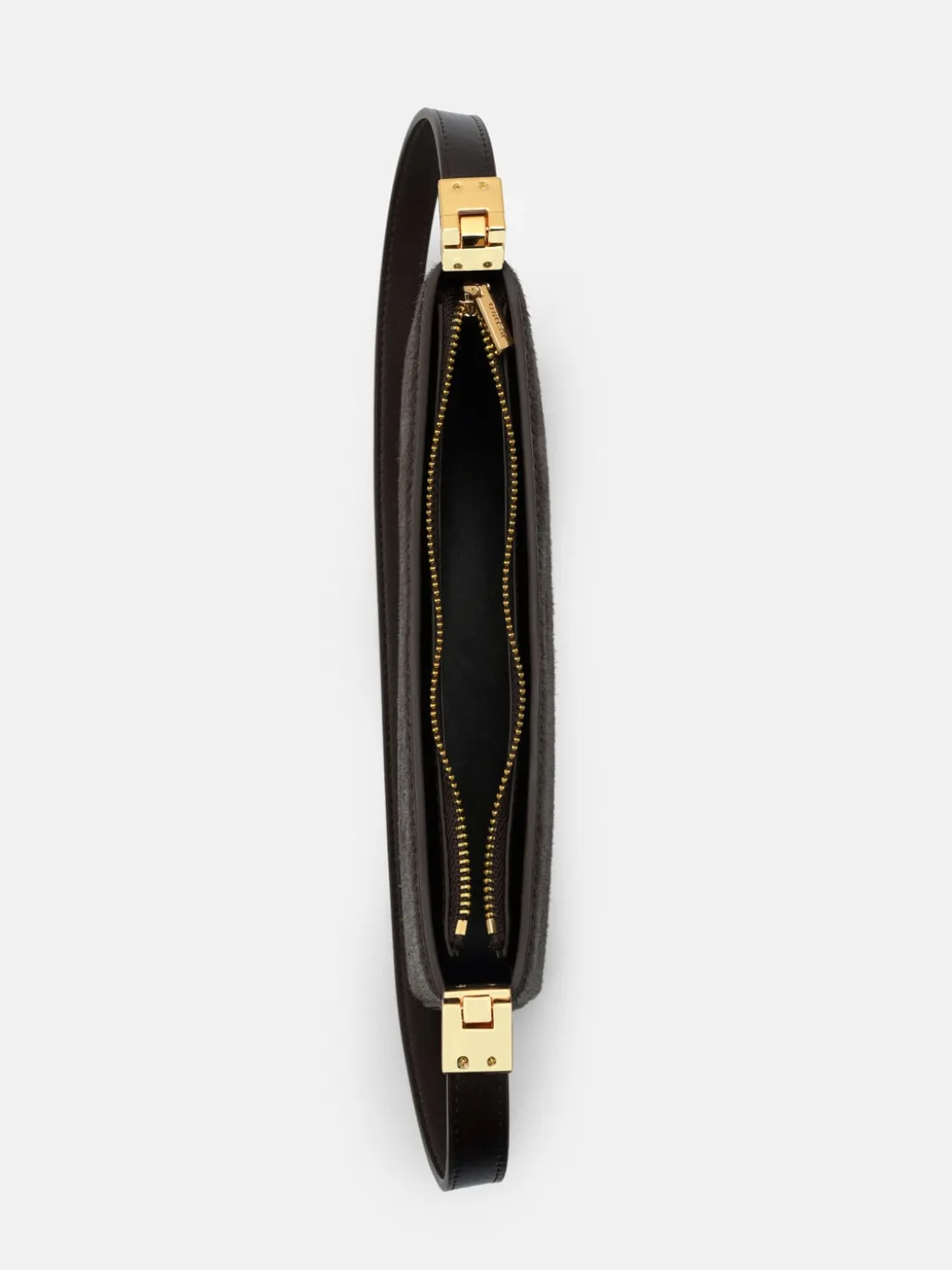 Jatte Ponyhair Pouch - Dark Brown Pony