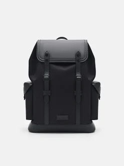 Jones Nylon Backpack - Black