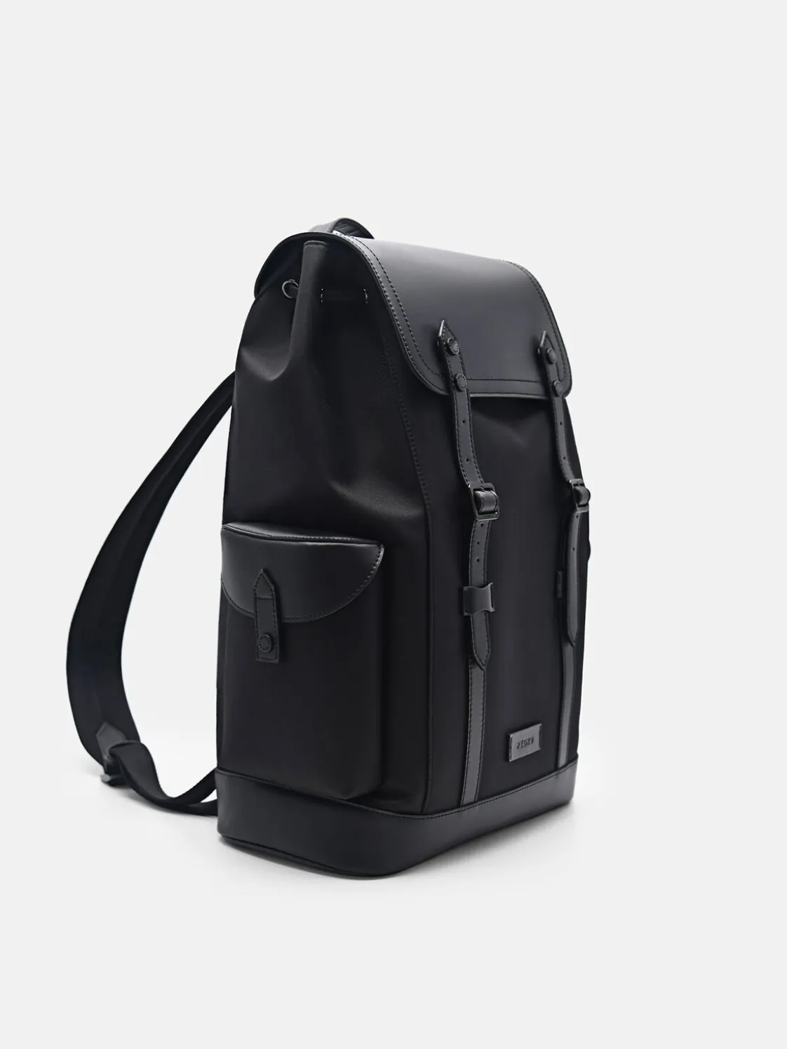 Jones Nylon Backpack - Black