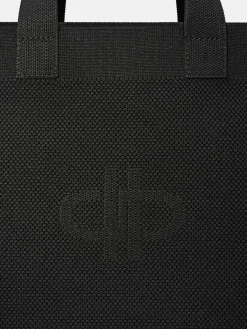 Knitted Tote Bag - Black